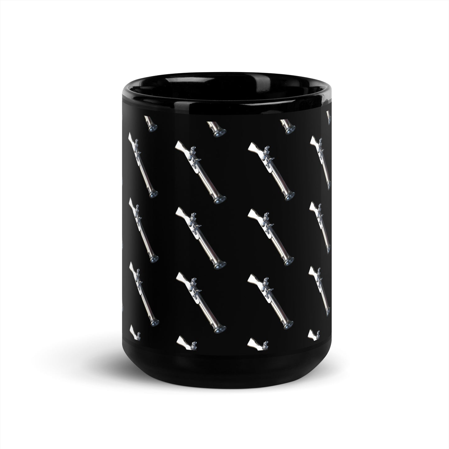 Silver Blunderbuss Glossy Mug