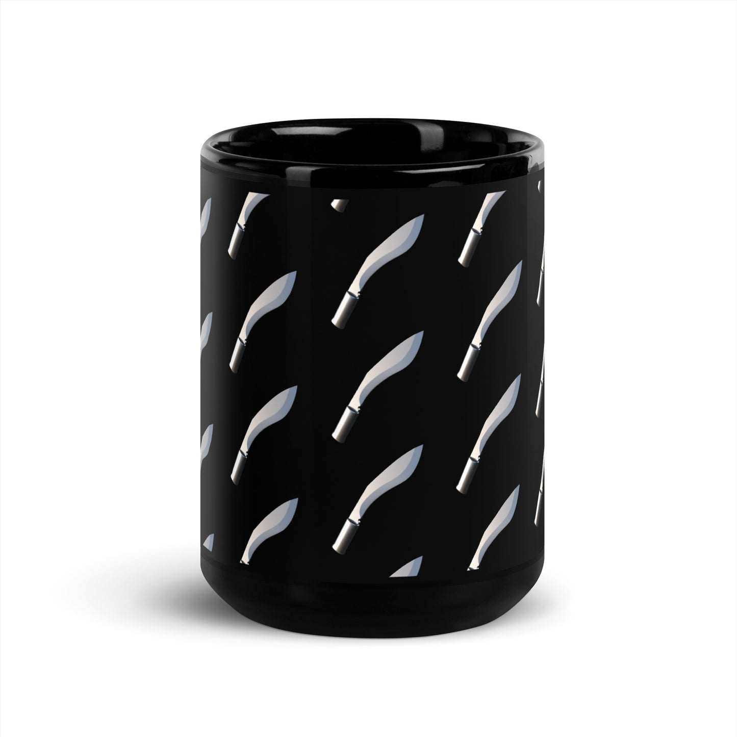 Silver Kukri Glossy Mug