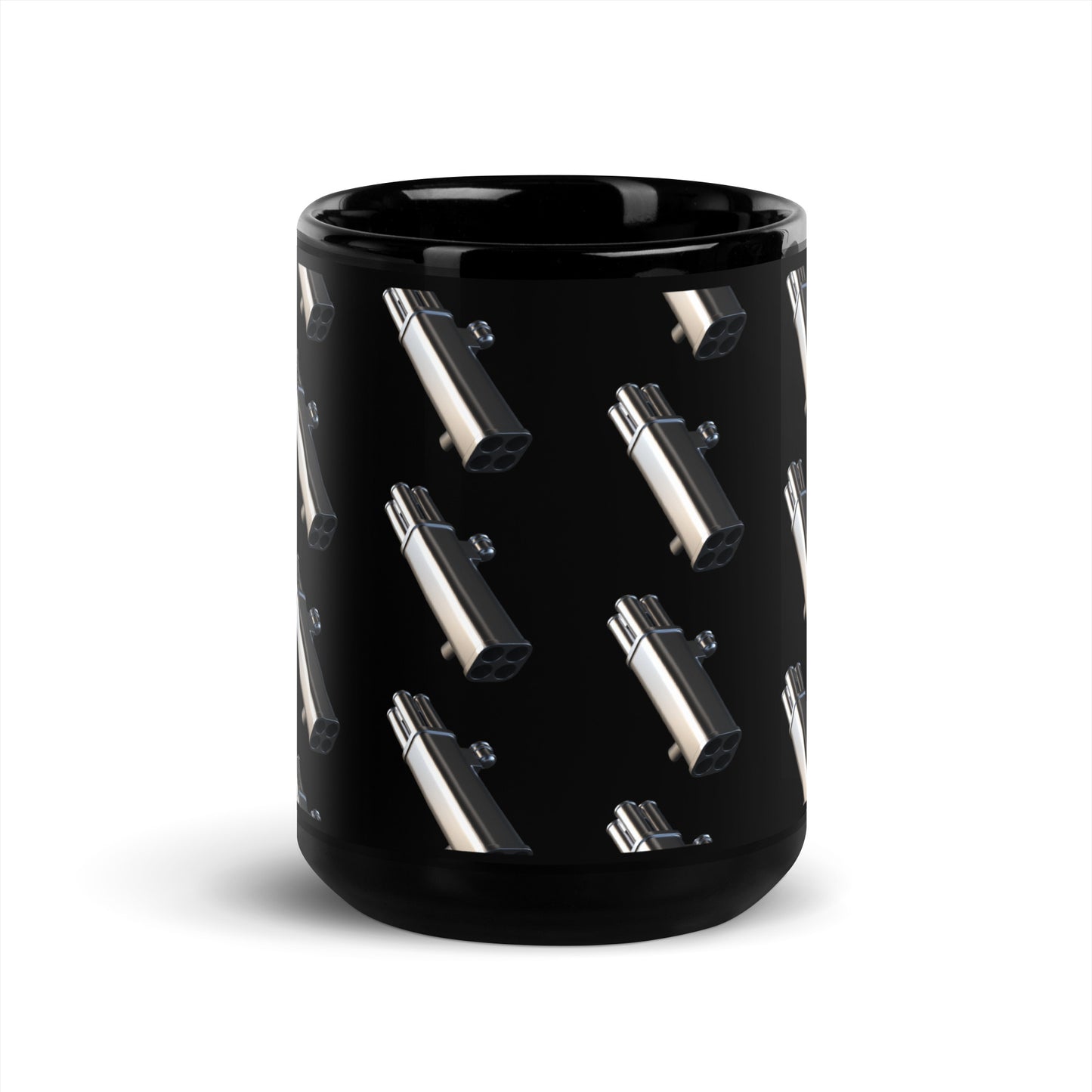 Silver M202 Glossy Mug