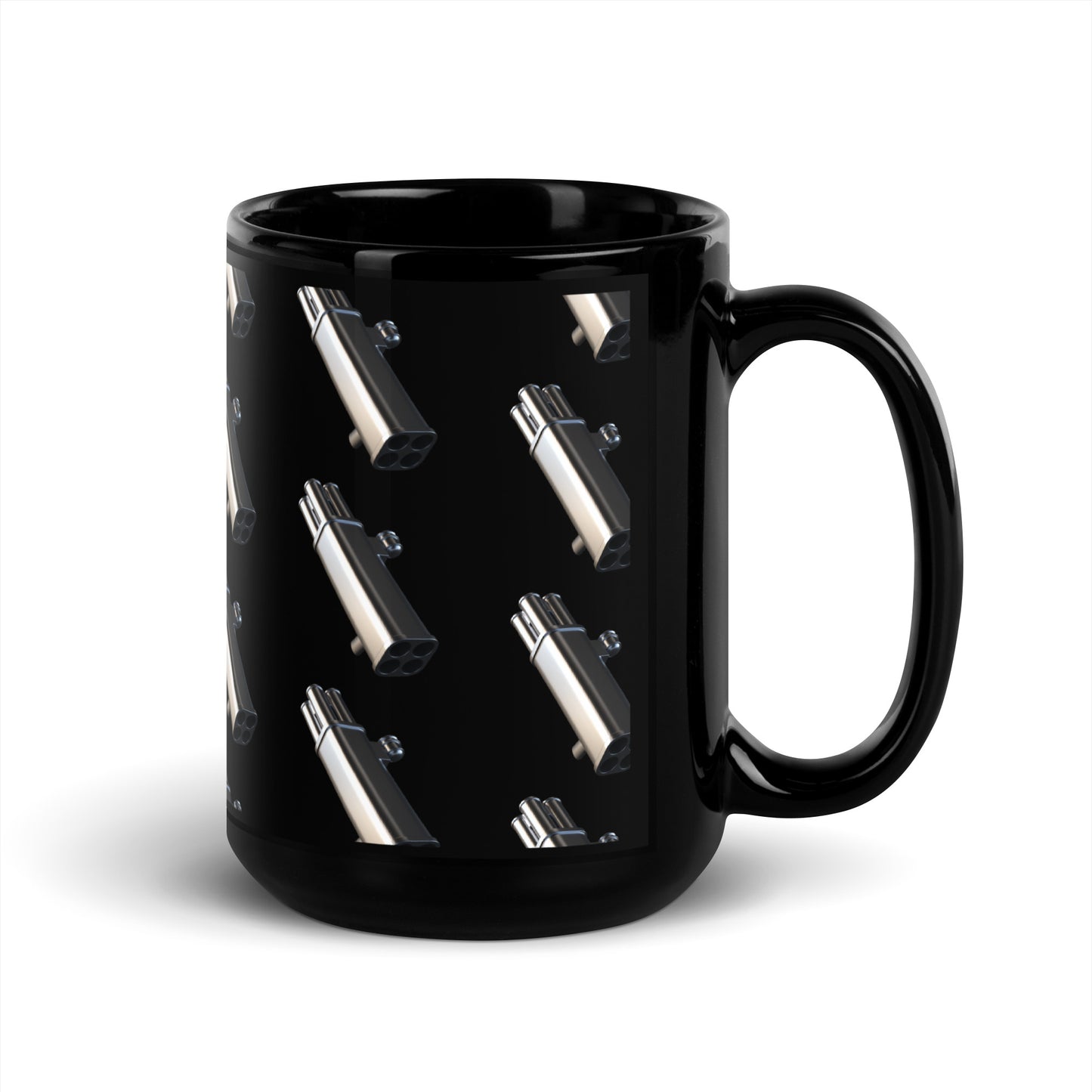 Silver M202 Glossy Mug