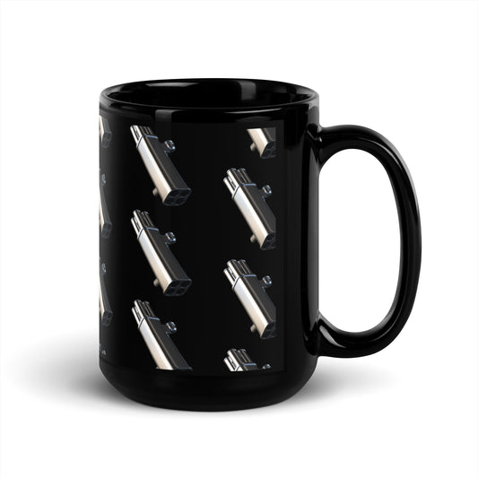Silver M202 Glossy Mug