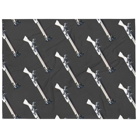 Silver Blunderbuss Blanket