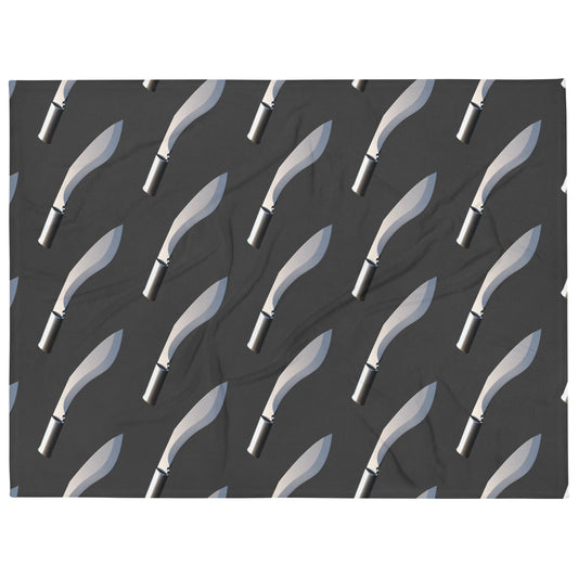 Silver Kukri Blanket