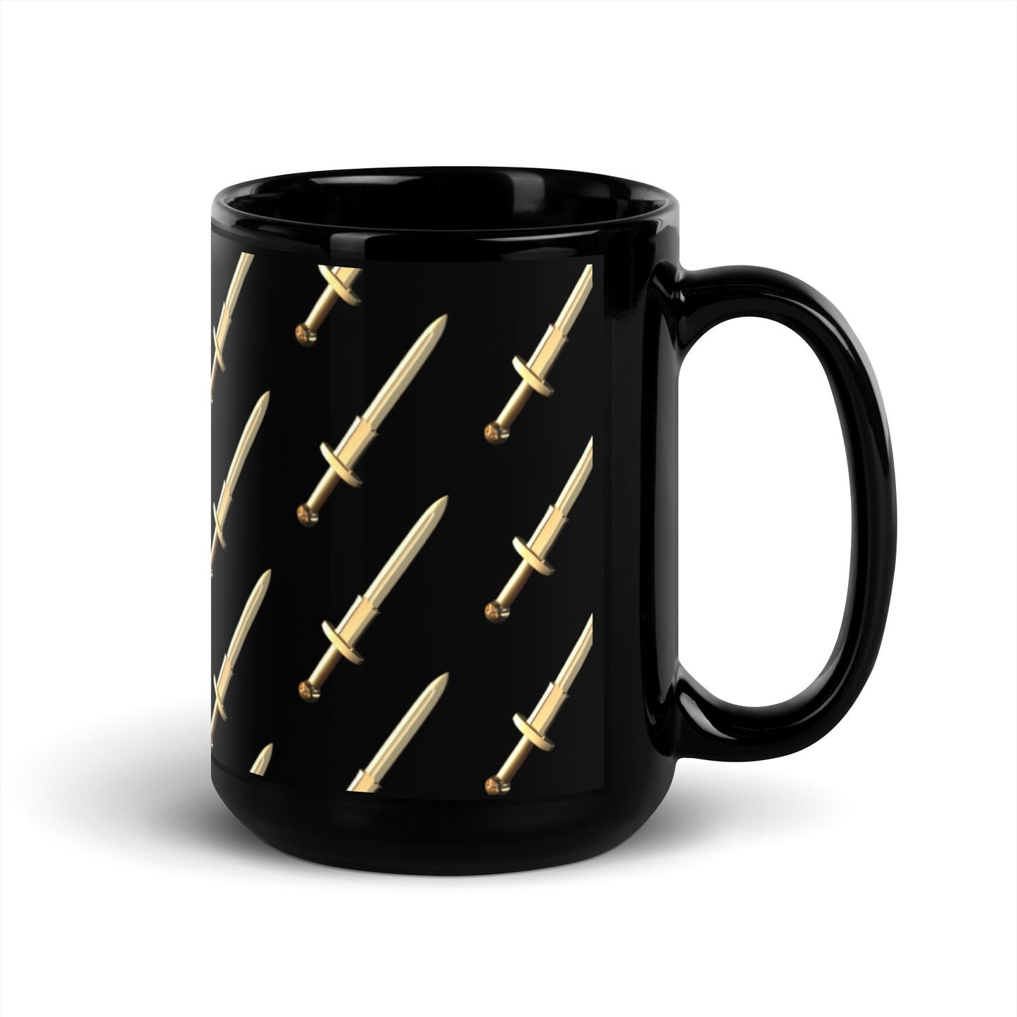 Golden Atlantis Blayde Glossy Mug